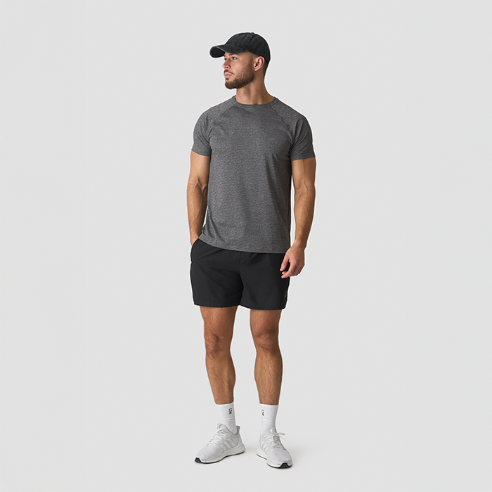 Training Mesh Treningst‑skjorte Lys Gr&aring;