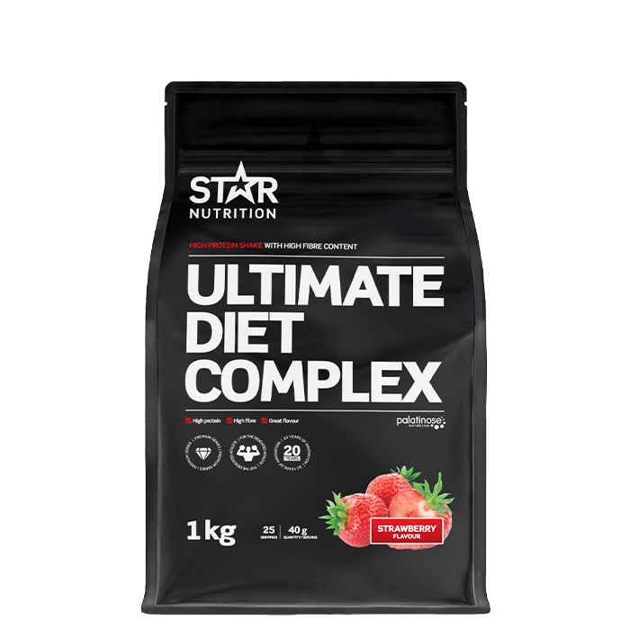 Ultimate Diet Complex M&aring;ltidserstatning 1 kg strawberry
