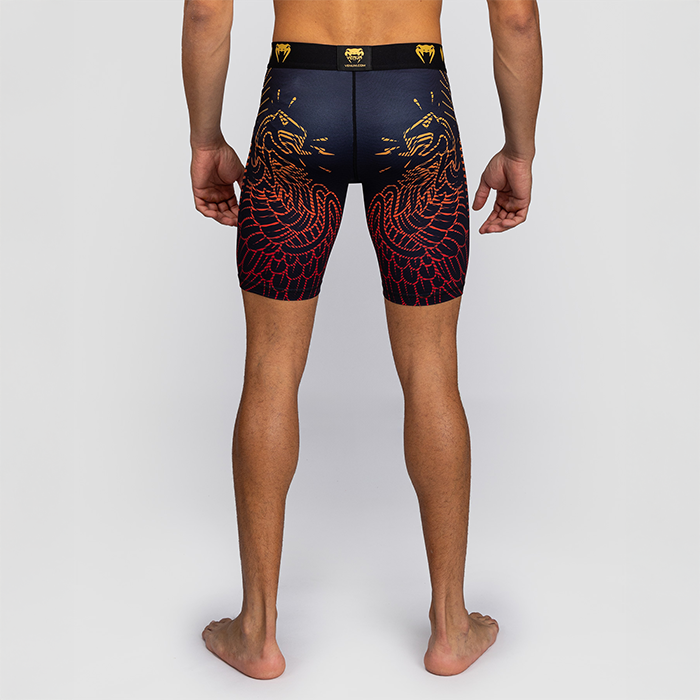 Venum Quetzal Fury Vale Tudo Shorts Svart R&oslash;d Oransje