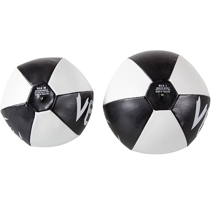 Venum Speed ​​​​Bag Bokseball L&aelig;r Svart/Hvit L