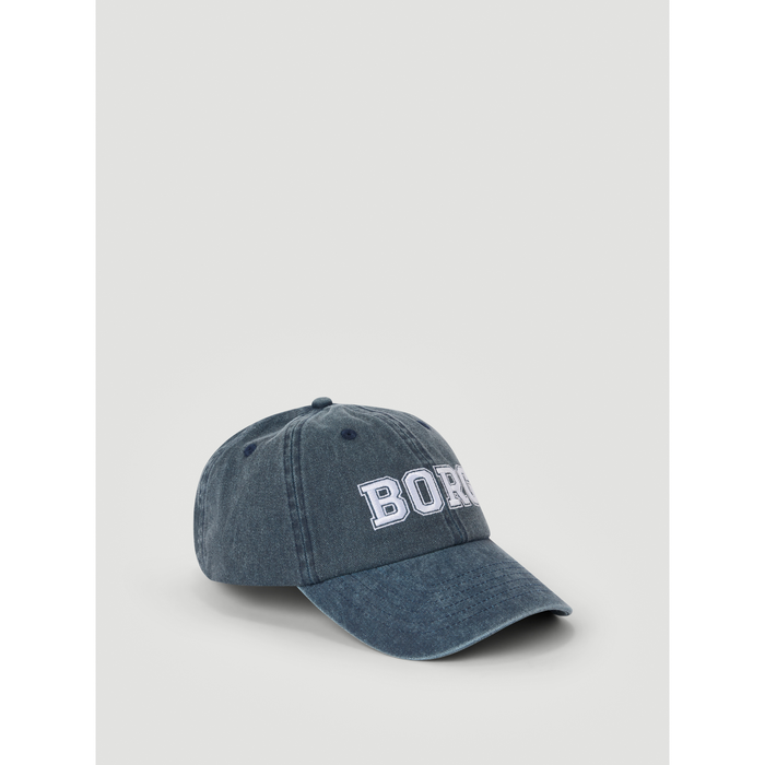 Borg Washed Bold Logo Caps M&oslash;rkebl&aring;