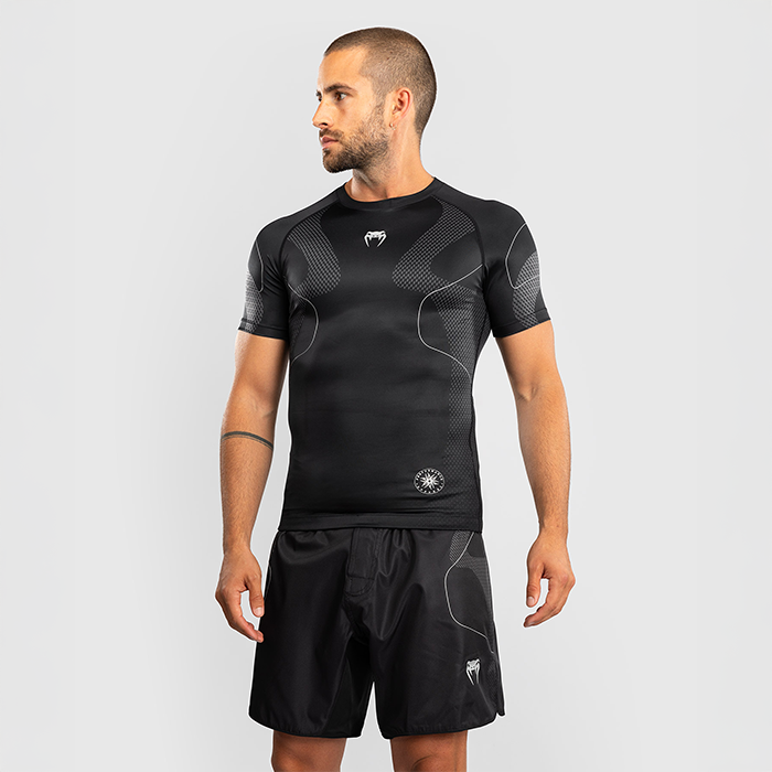 Nexus Rashguard Kort Erme Svart S&oslash;lv
