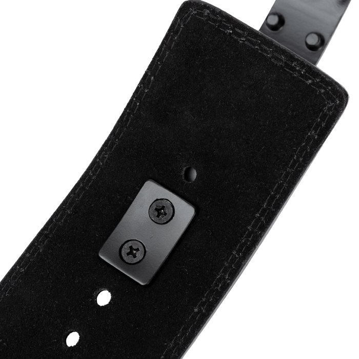 Carbon Leather L&oslash;ftebelte Sort 10 cm