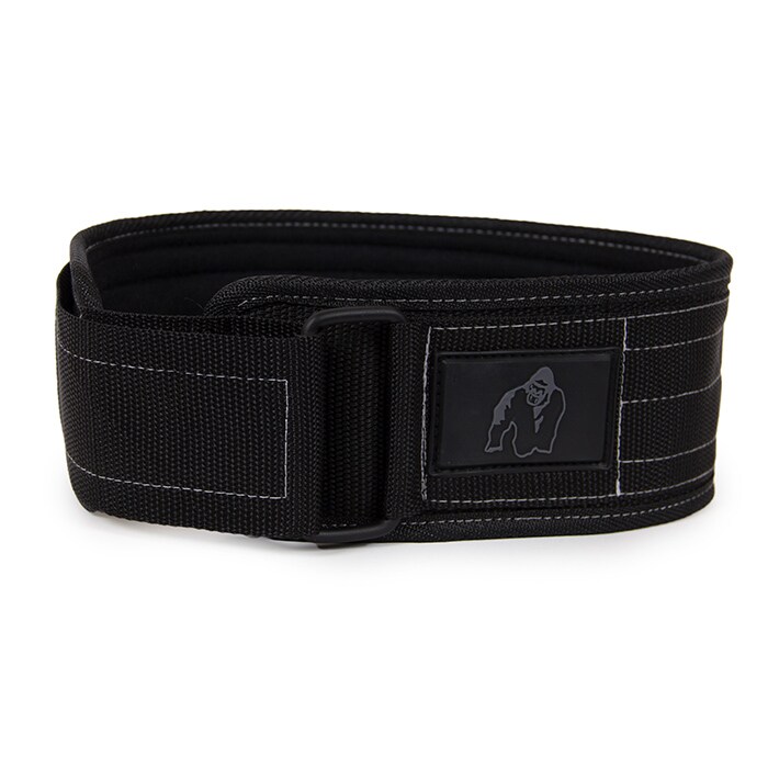 4 Inch L&oslash;ftebelte Nylon Svart
