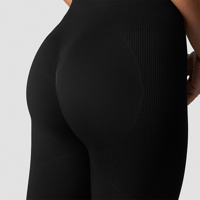 Scrunch treningstights Svart