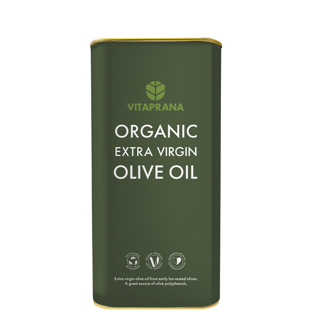 &Oslash;kologisk Extra Virgin Olivenolje 1 liter