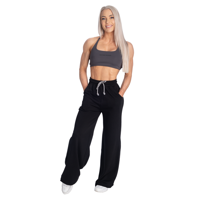 Wide Sweatpants Svart