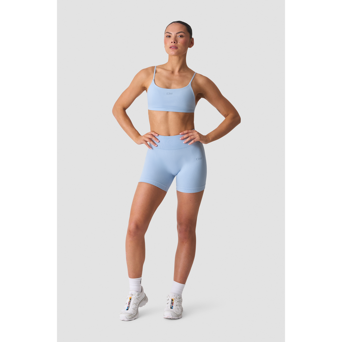 Smooth Seamless Midi Shorts Bl&aring;