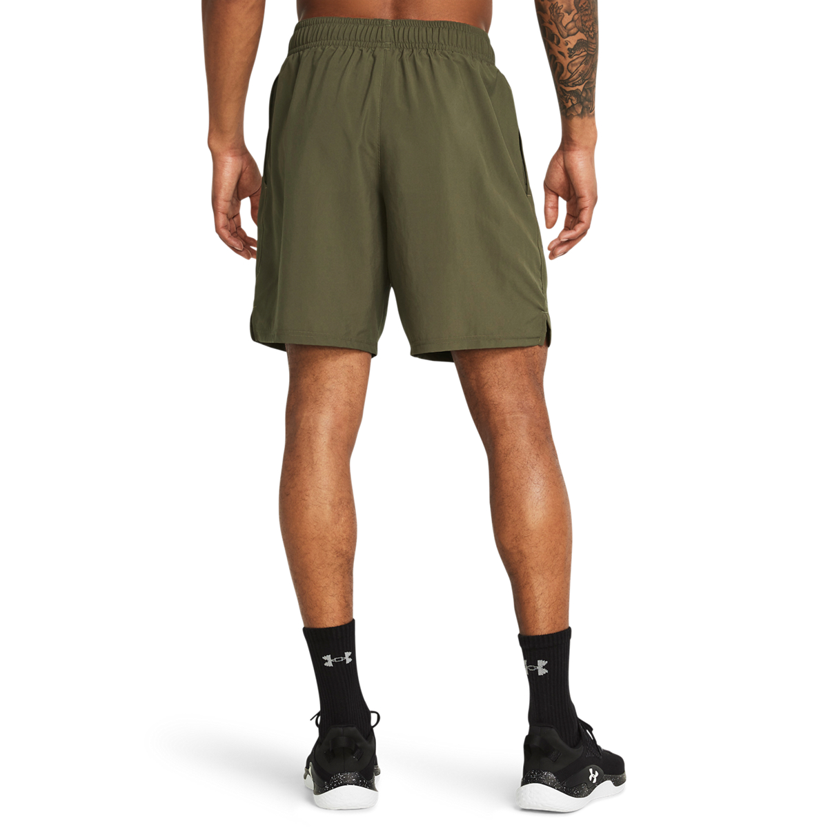 Woven Wdmk Shorts M&oslash;rk Gr&oslash;nn