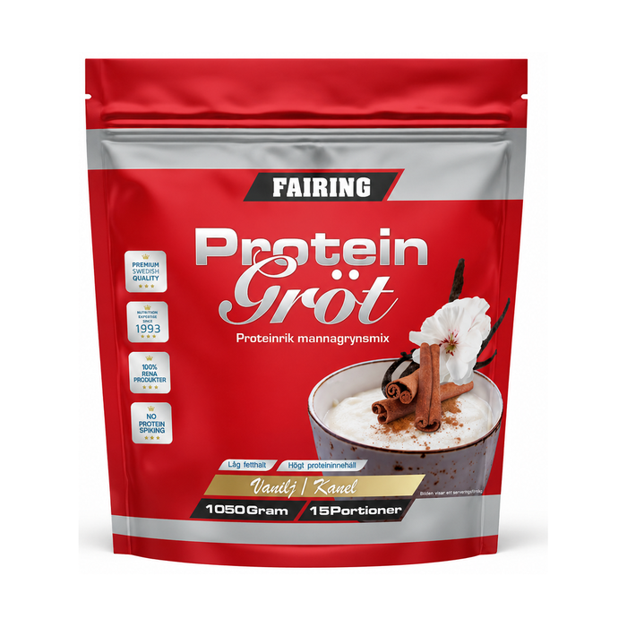 Proteingr&oslash;t, 1050 g Vanilje/Kanel Vanilj/Kanel