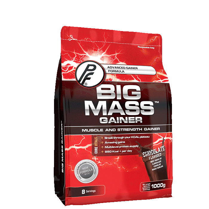 Big Mass Gainer 1kg STRAWBERRY