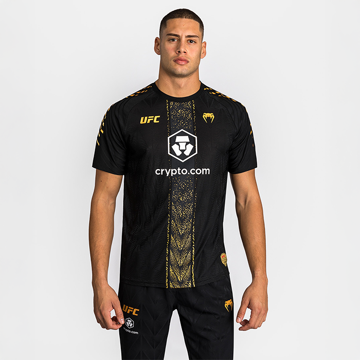 UFC Zenith by Venum Fight Night Tr&oslash;ye Jersey Svart Gull