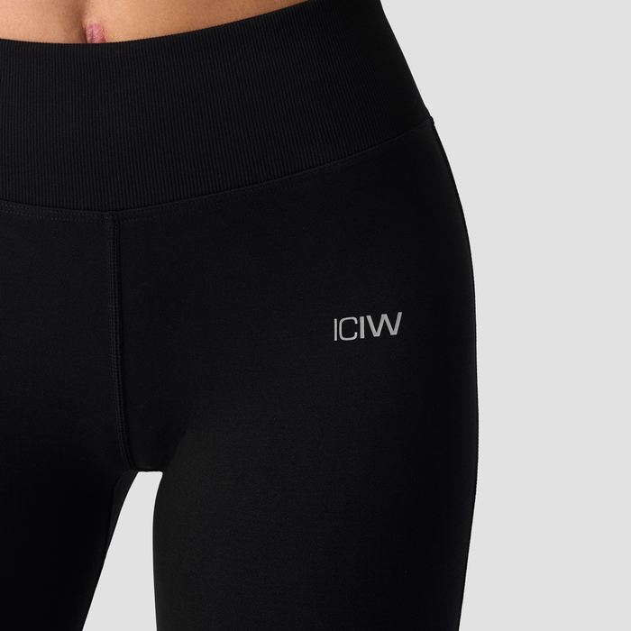 Smooth Seamless Slengbukse Tights Svart