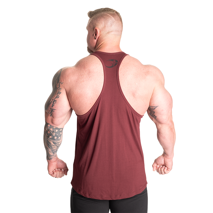 Essential T-Back Linne M&oslash;rker&oslash;d