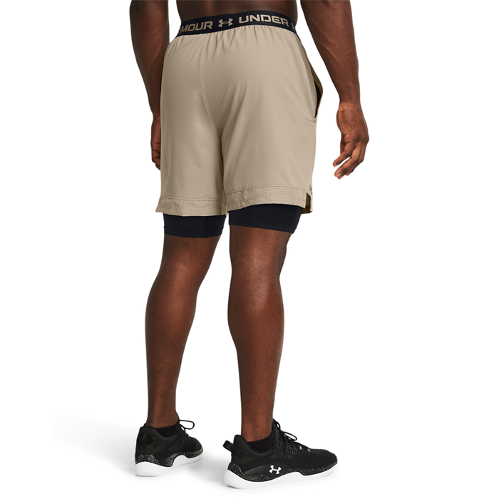 Vanish Woven 2-i-1 Shorts Beige
