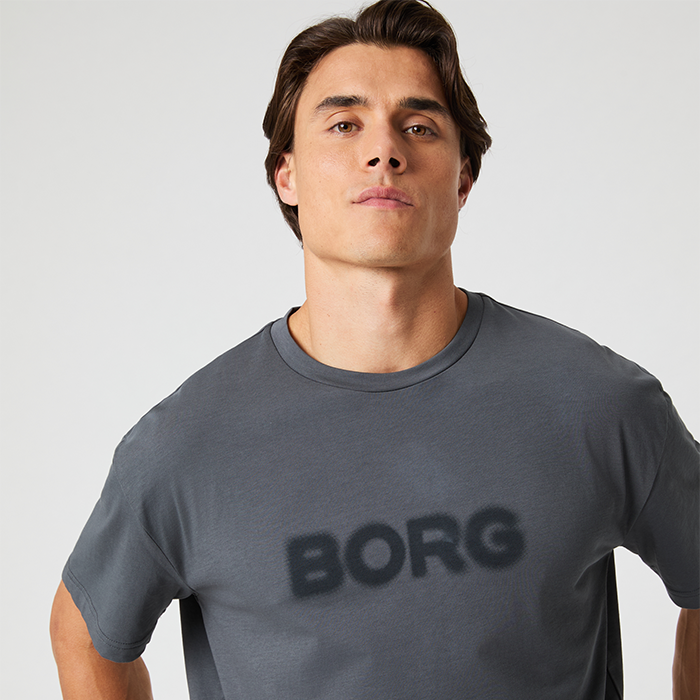Borg Gym Oversized T-shirt Gr&aring;