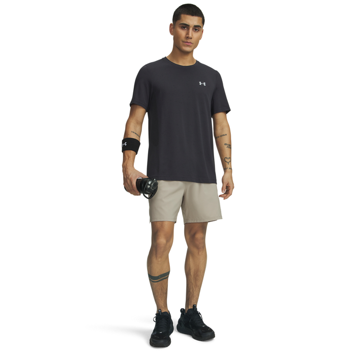 UA Vanish Wven Short 2.0 6in Timberwolf Taupe