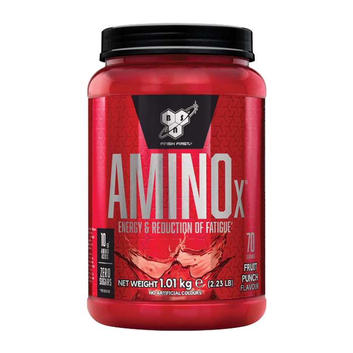 Amino-X BCAA Pulver 70 porsjoner fruit_punch