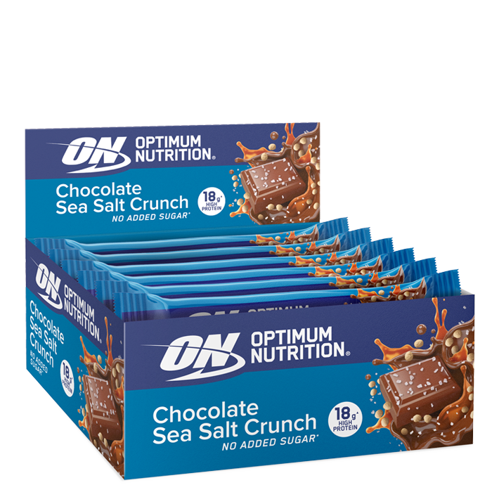 12 x Optimum Proteinbar 55-59 g chocolate_sea_salt_crunch
