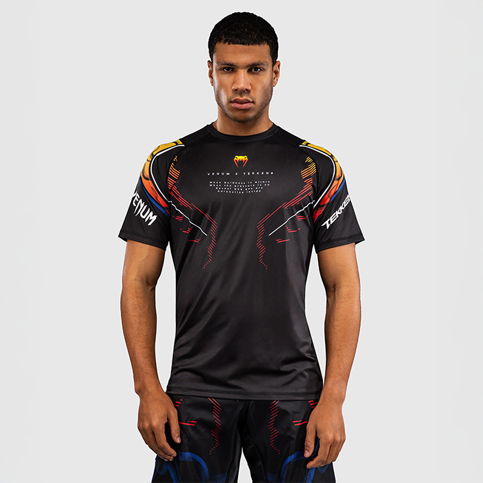 Venum x TEKKEN 8 Dry-Tech T-skjorte Yoshimitsu Svart Oransje