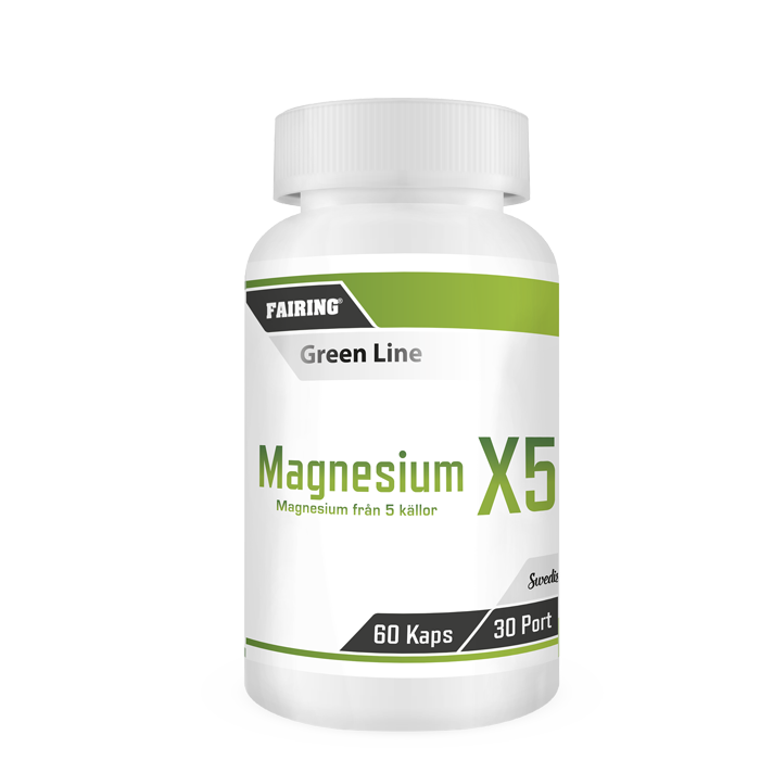Magnesium 60 kapsler