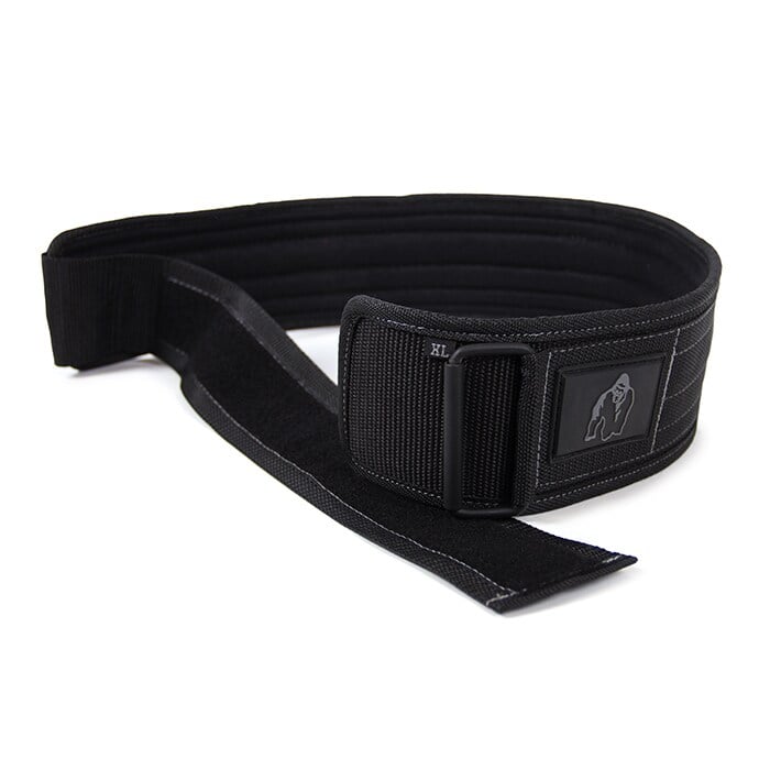 4 Inch L&oslash;ftebelte Nylon Svart
