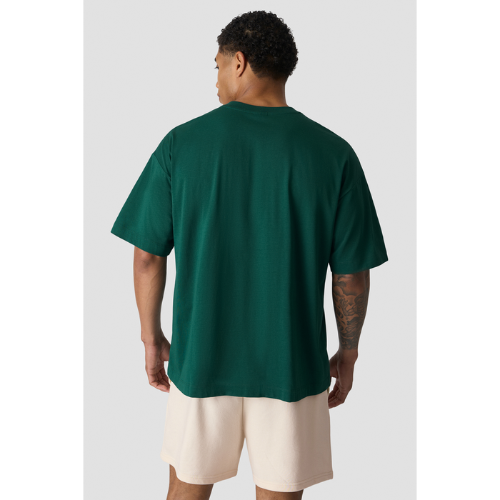 Everyday Oversized T skjorte Print Gr&oslash;nn