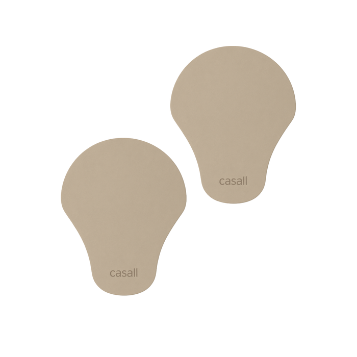 Casall Sleek Floor Slider Glideplater for Kjernetrening, Par
