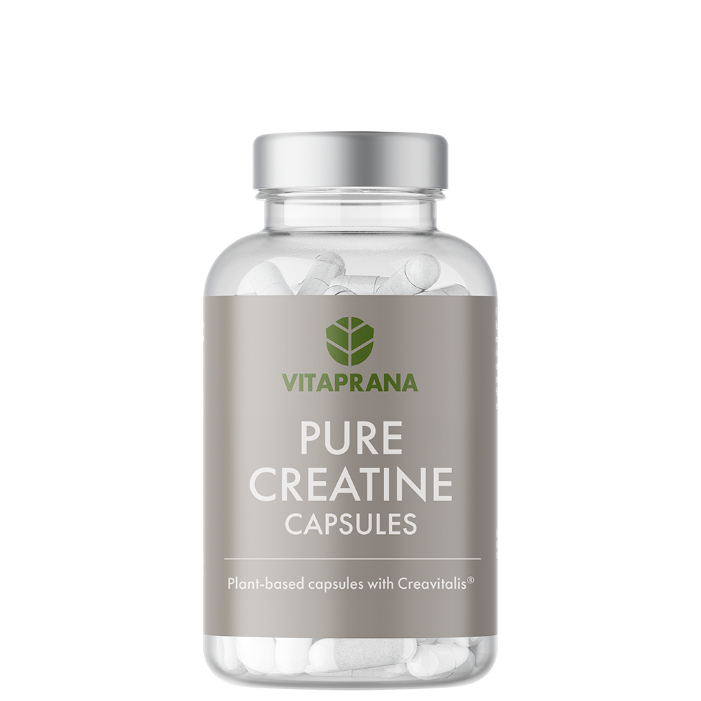 Pure Creatine Kreatin Monohydrat Kapsler 100 stk