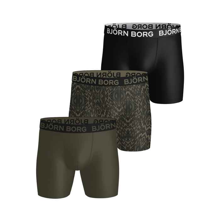 Sports Microfiber Boxer 3-pack