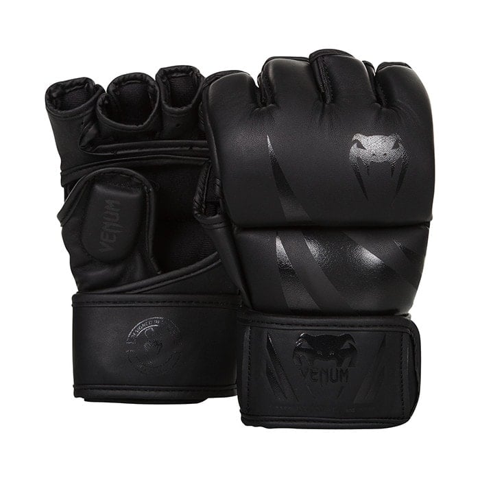 Venum Challenger MMA-Hansker, Svart/Svart