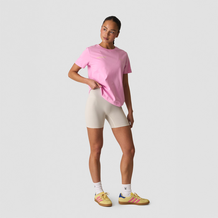 Everyday Bomulls T‑skjorte Rosa