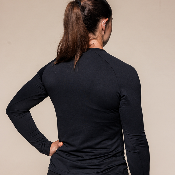 Langermet Training T-skjorte Dame