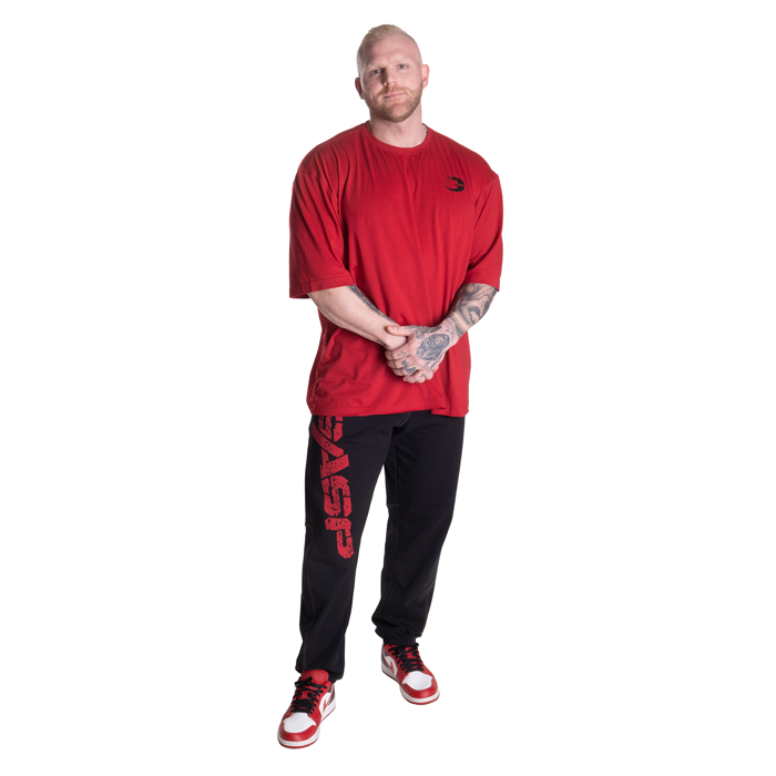 Vintage Sweatpants Svart R&oslash;d