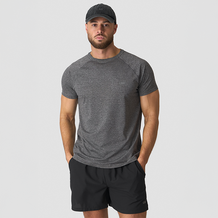 Training Mesh Treningst‑skjorte Lys Gr&aring;