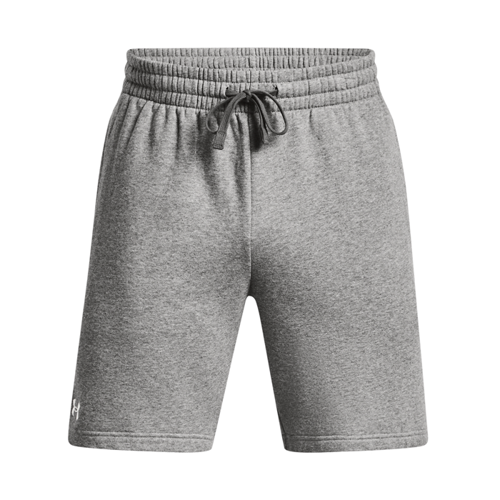 UA Rival Fleece Shorts Castlerock Light Heather