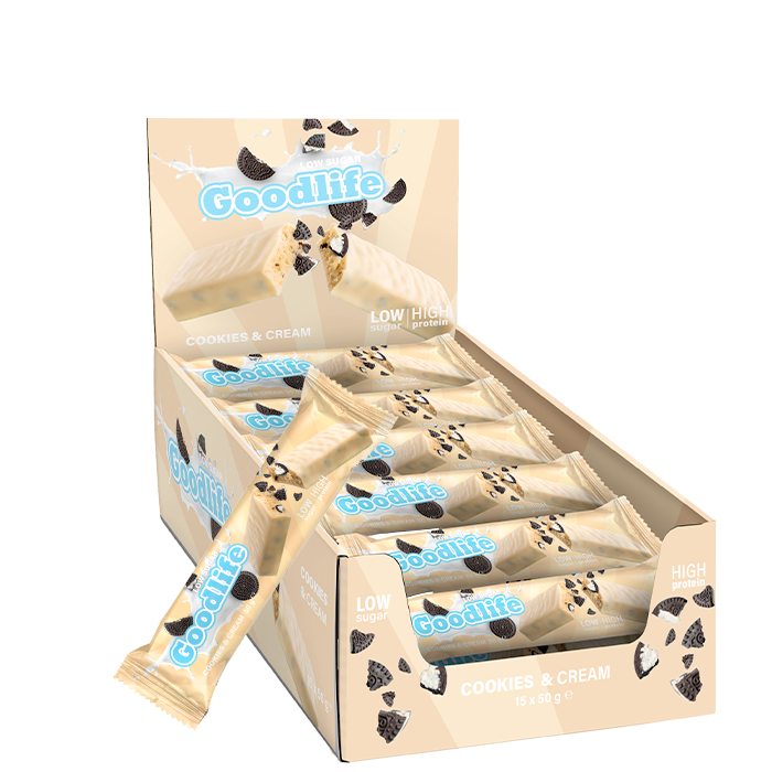 15 x Low Sugar Proteinbar 50 g cookies_and_cream
