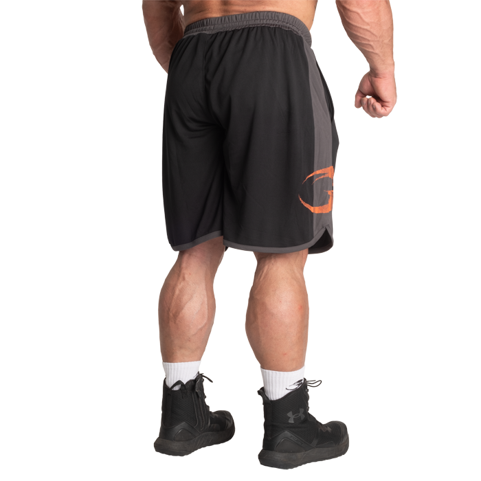 Gasp Mesh Shorts Svart Gr&aring;
