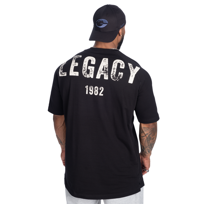 Legacy Raglan T‑Skjorte Svart Beige