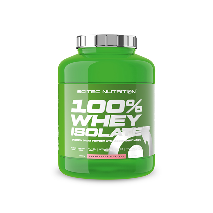 100% Whey Isolate Myseproteinisolat 1816 g strawberry