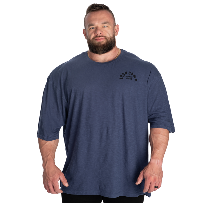 Slub Iron T-shirt Bl&aring;