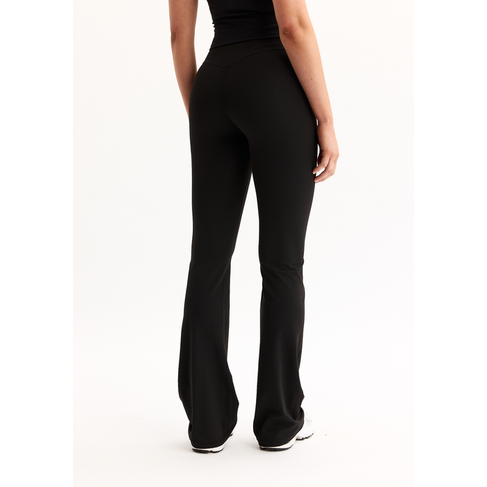 Butter Soft Flare Tights, Black