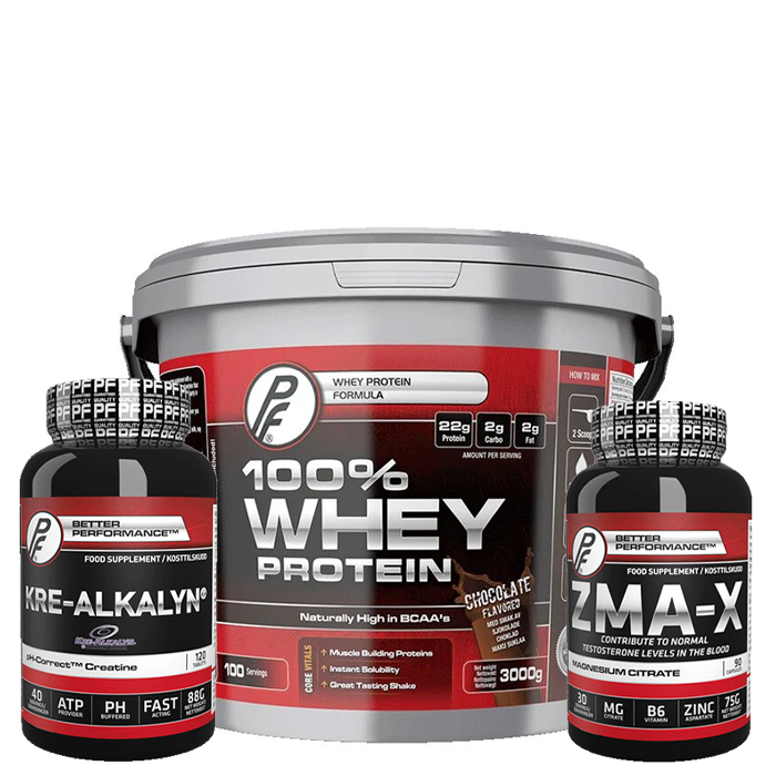 Whey 100% Protein, 3000 g + Bonusprodukt 