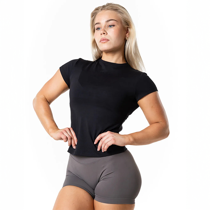 Aura Peach T‑skjorte Svart