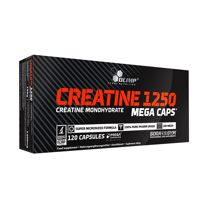 Creatine 1250 Kreatin Monohydrat 120 Mega Capsules 120_caps