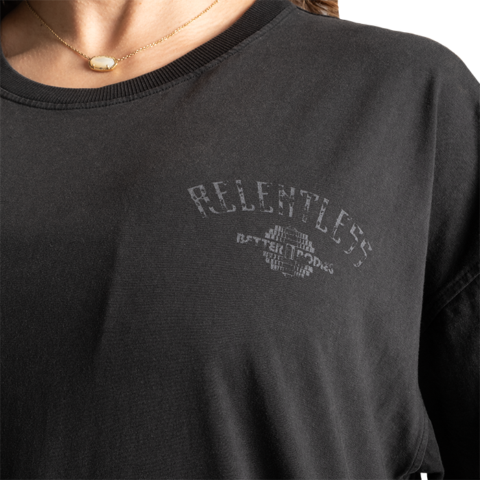 Relentless Oversize T-skjorte Svart