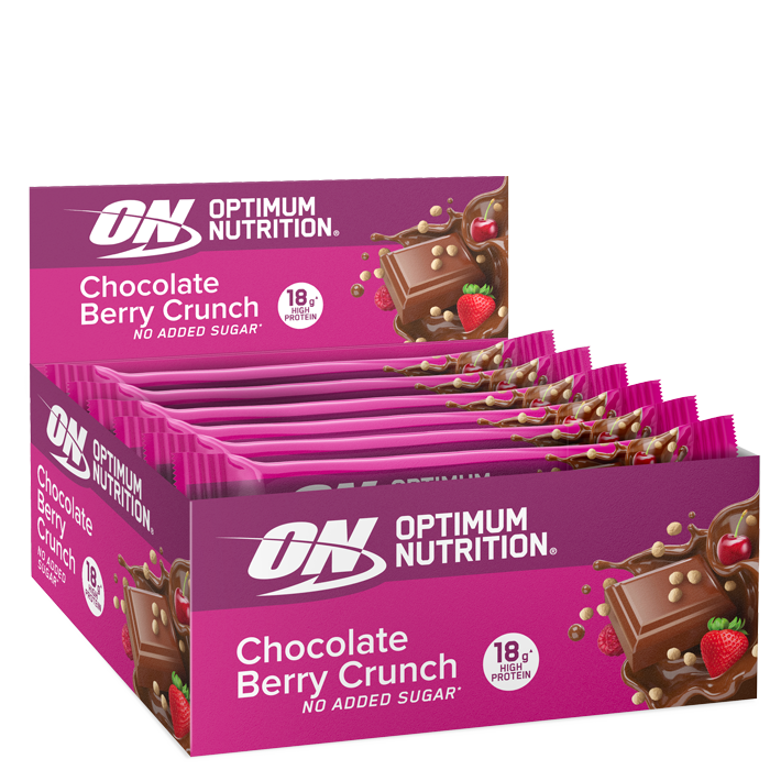 12 x Optimum Proteinbar 55-59 g chocolate_berry_crunch