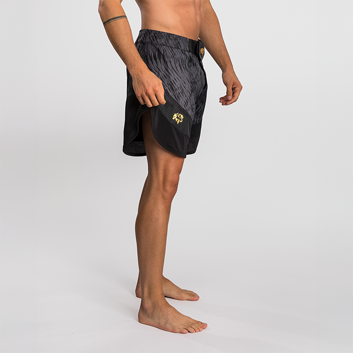 Venum X Chimaev Wild Borz Fightshorts Svart Gr&aring;