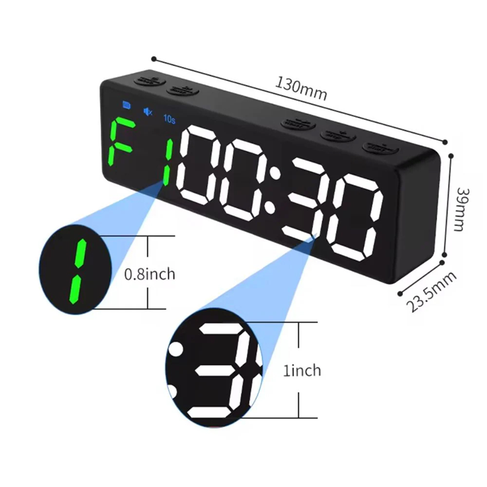 AL Portabel Timer Q10 Mini Svart