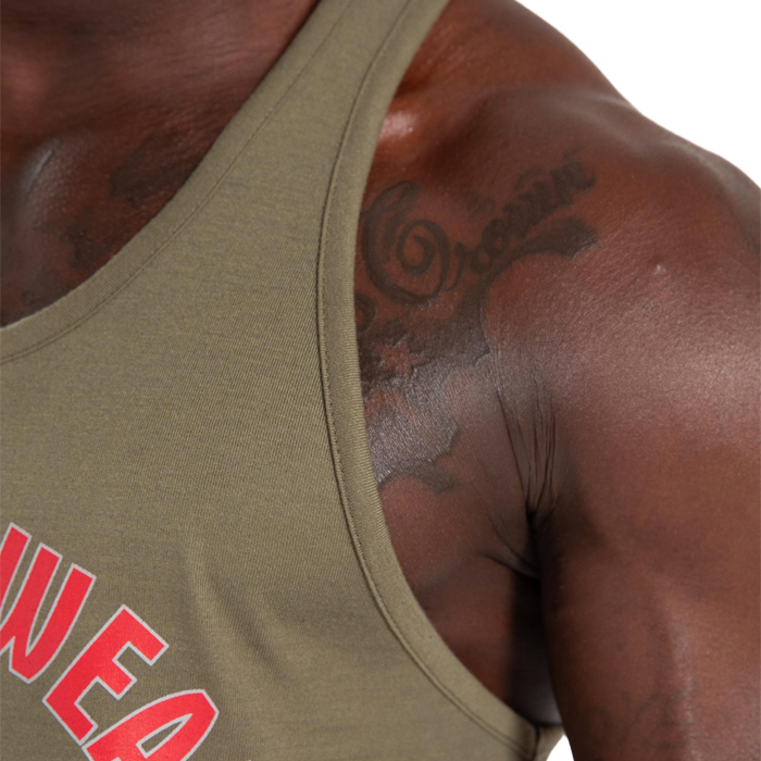 Lafayette Racerback Tank Top, Army Green
